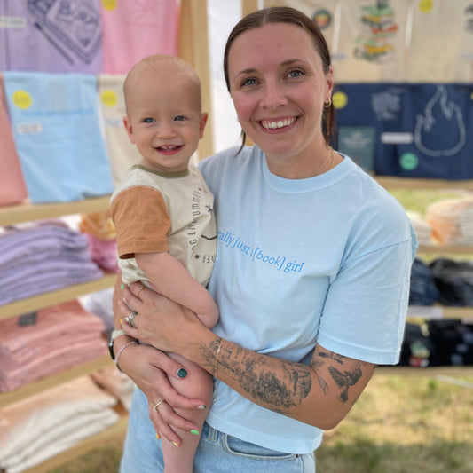 Literally Just a Book Girl - Boxy Crop Tee