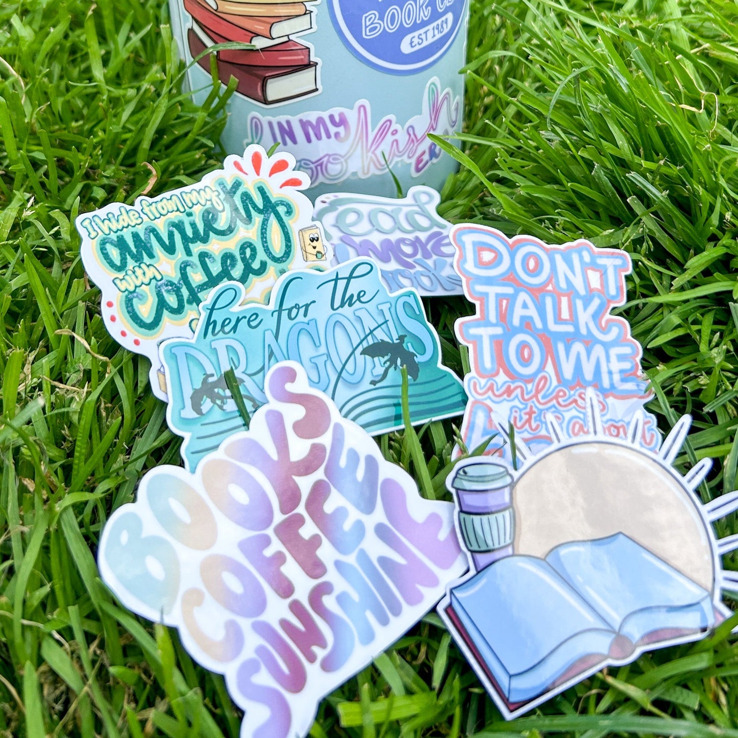 The Open Book Sticker