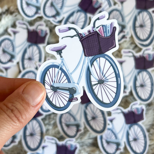 Book Bike Sticker