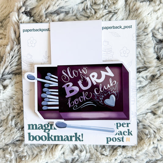 Slow Burn Bookmark