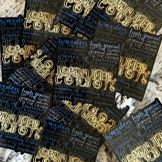 TKCS Luther's Titles Sticker - Officially Licensed