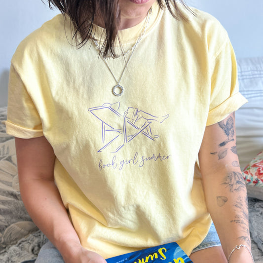 Book Girl Summer T-Shirt