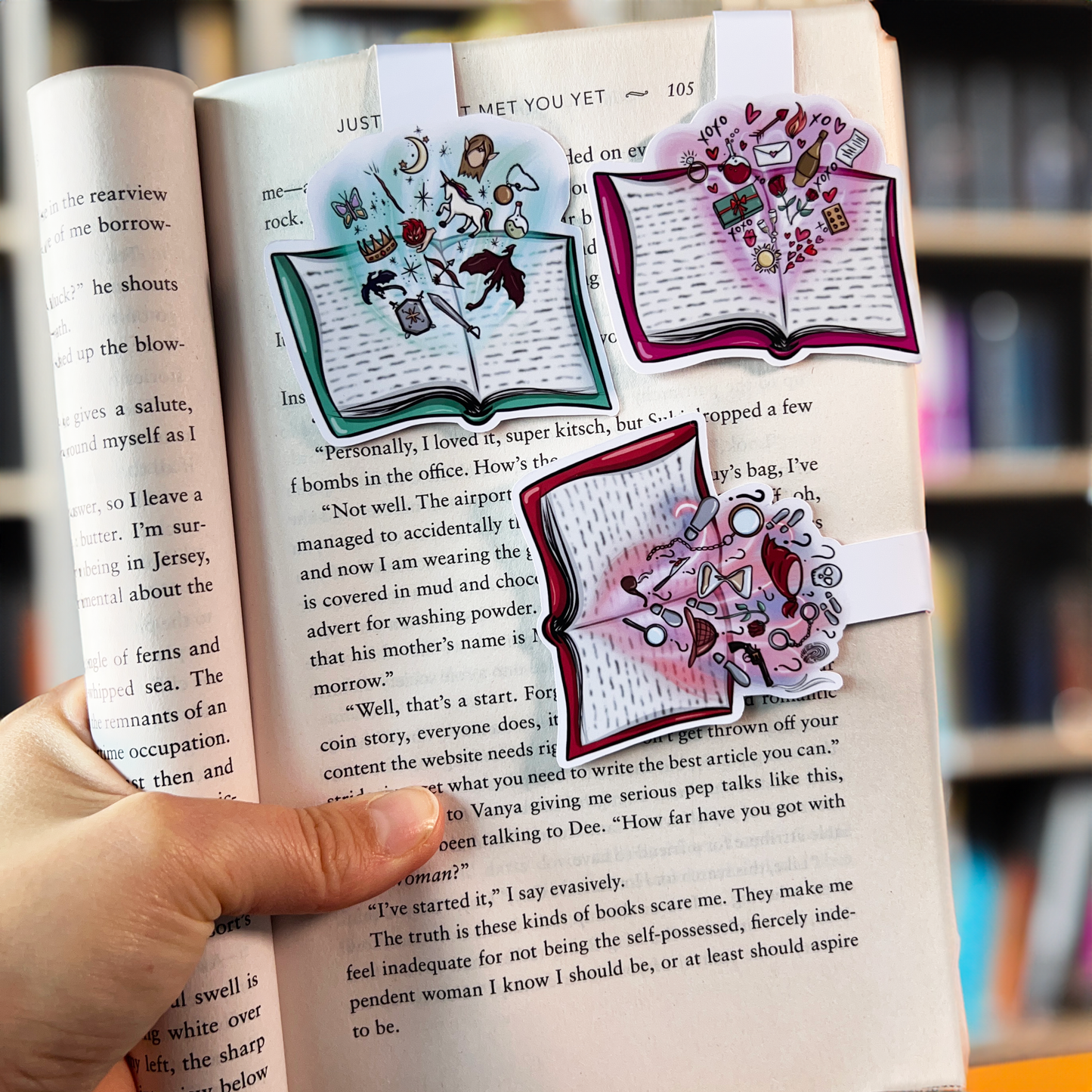 The Mystery Magnetic Bookmark