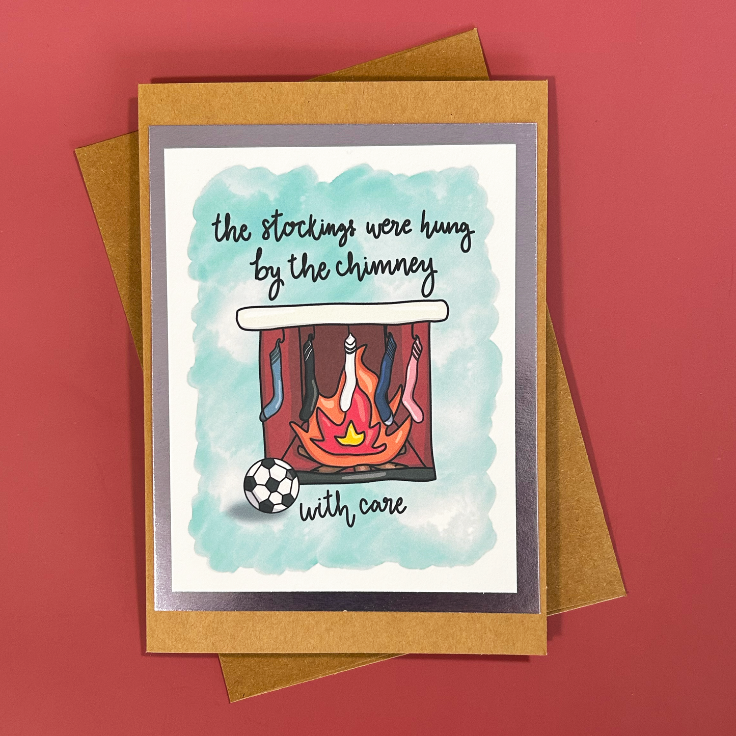 The Soccer Christmas Card