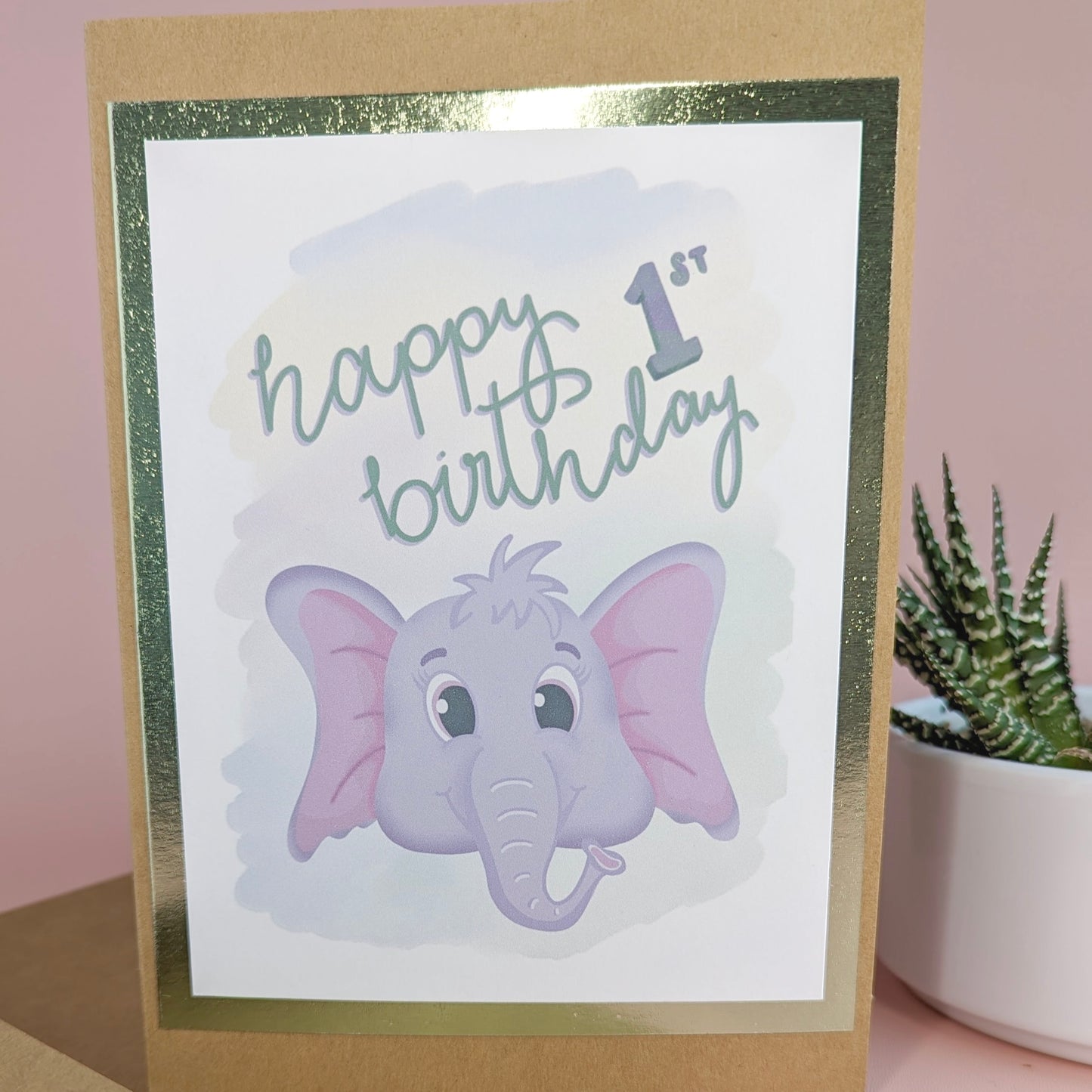 The 1st Birthday Card