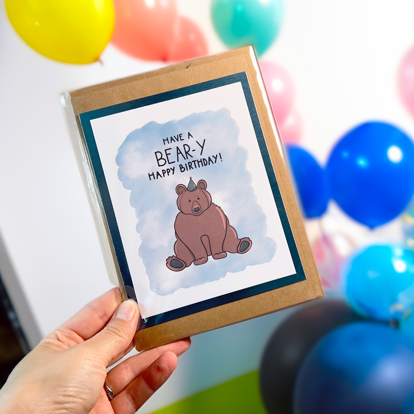 The Bear-y Happy Birthday Card