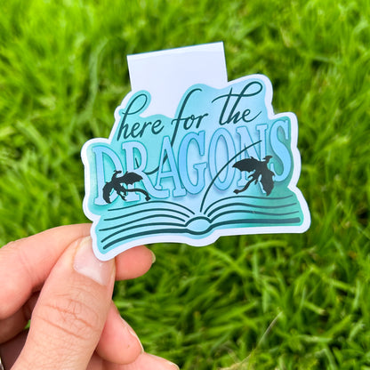 The Here for the Dragons Bookmark