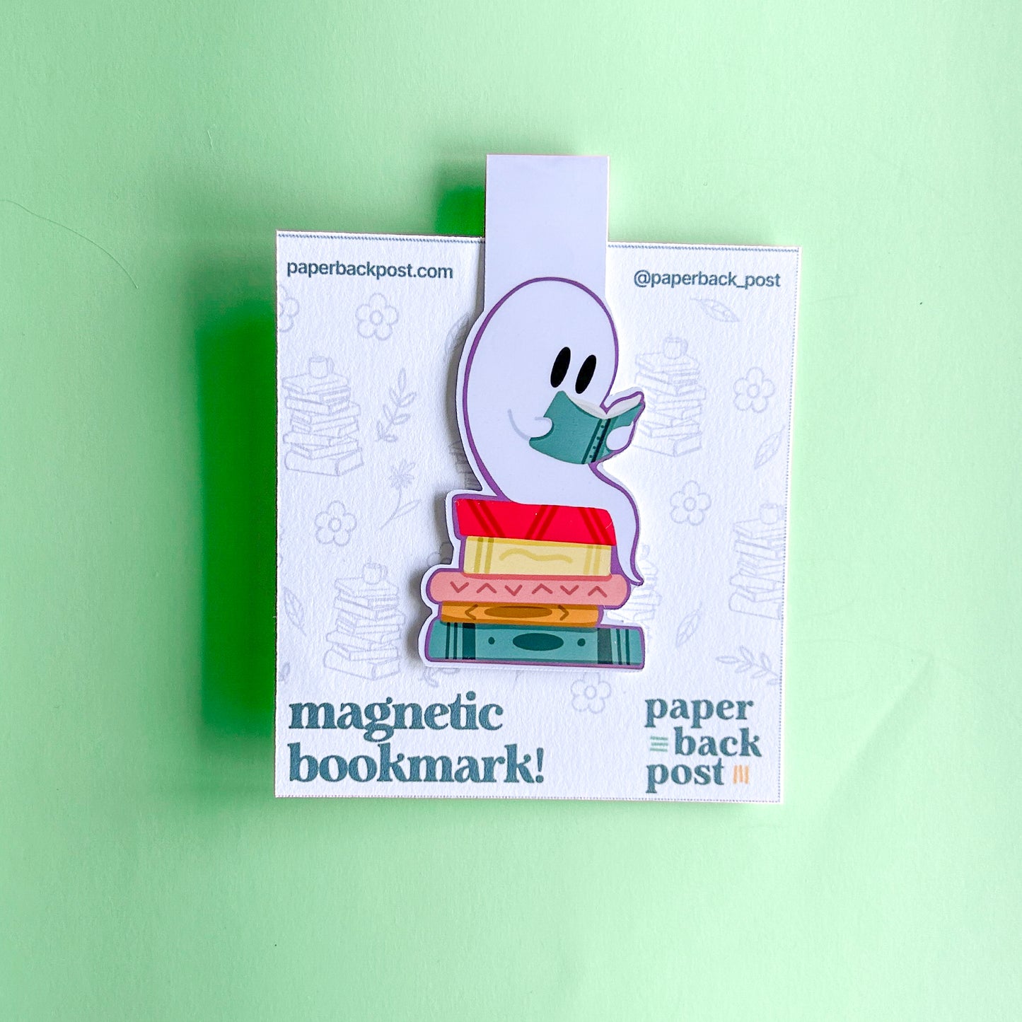 The Booookworm Magnetic Bookmark