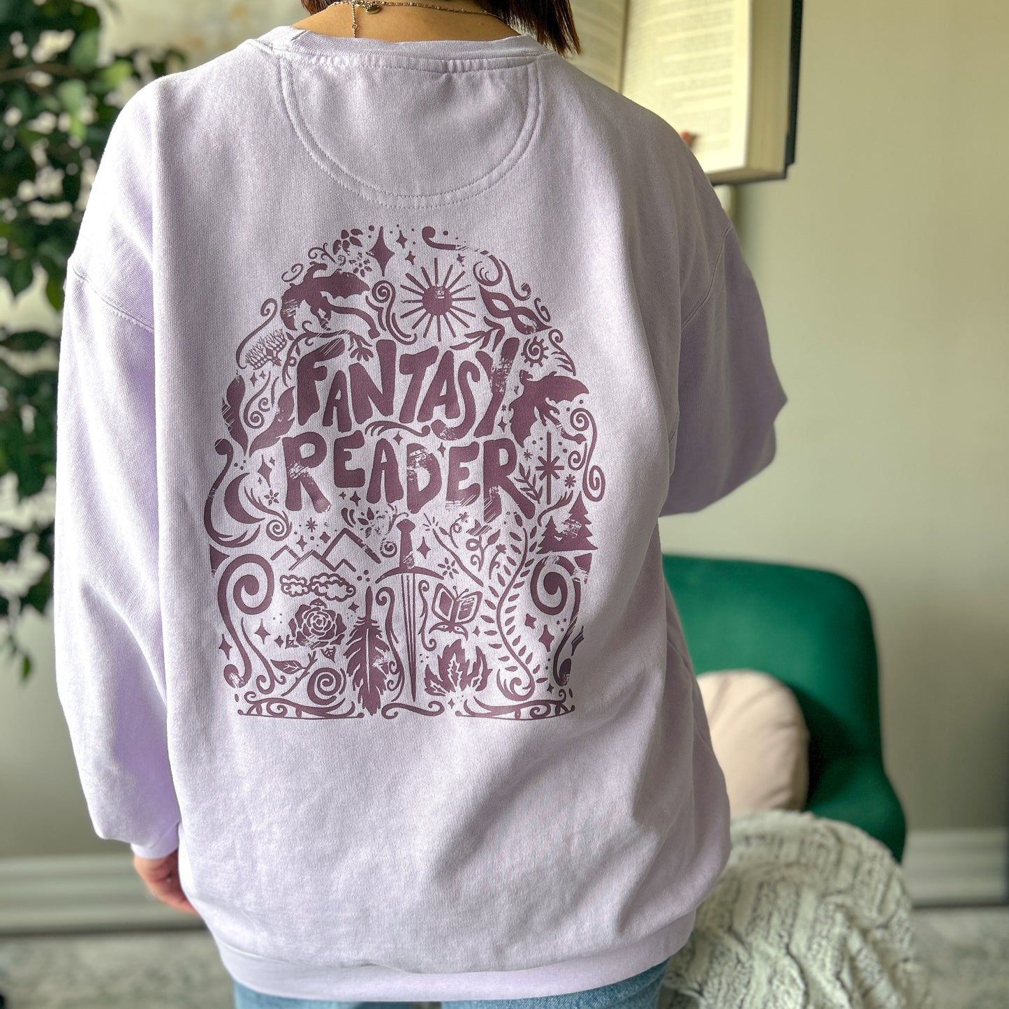 The Fantasy Reader Crewneck Sweatshirt