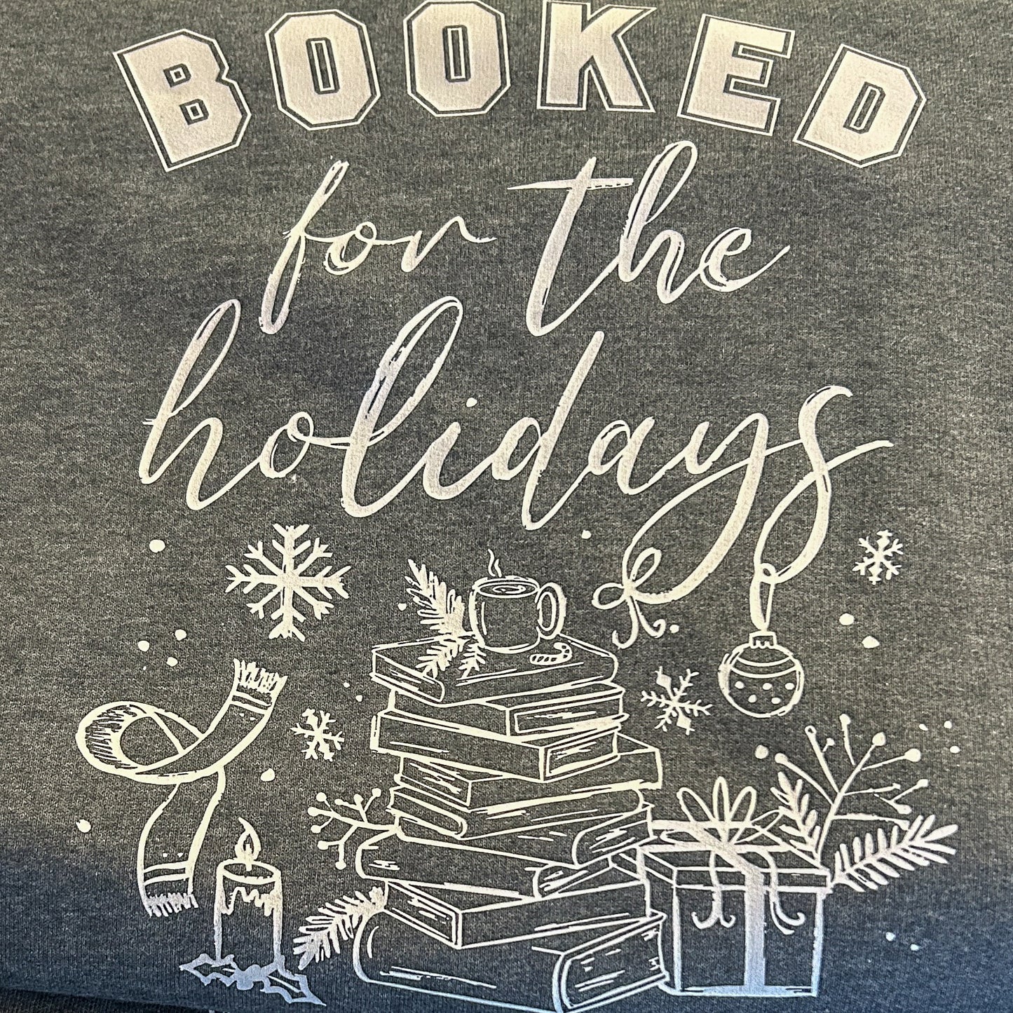 The Booked for the Holidays Crew Sweatshirt