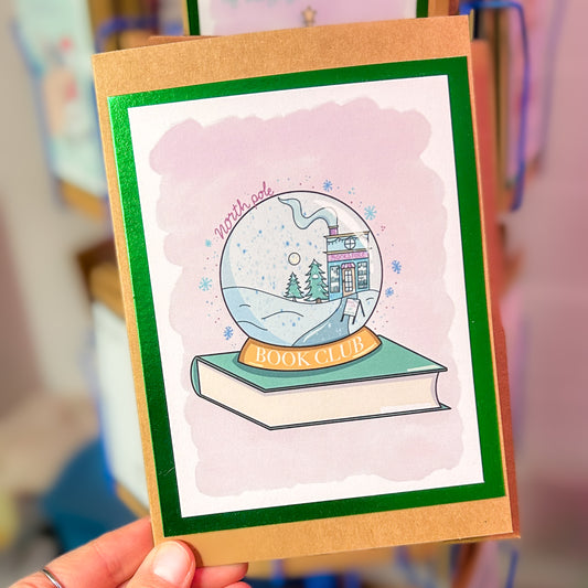 The North Pole Book Club Holiday Card