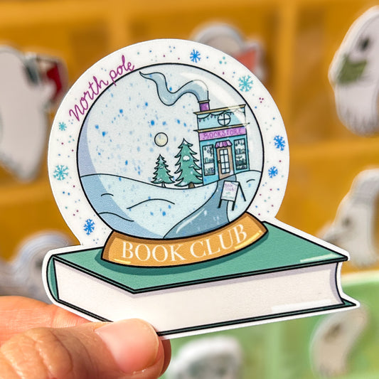 The North Pole Book Club Sticker