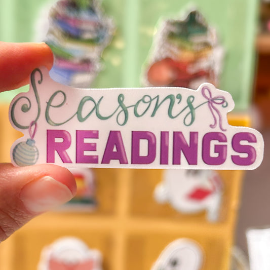 The Season's Readings Sticker