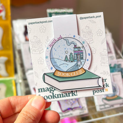 The North Pole Book Club Magnetic Bookmark