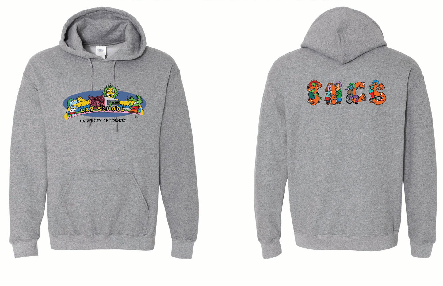 JICS - Adult Hoodie - Al Runt Design