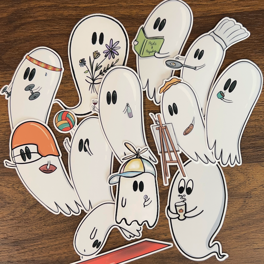 The Ghostie Sticker