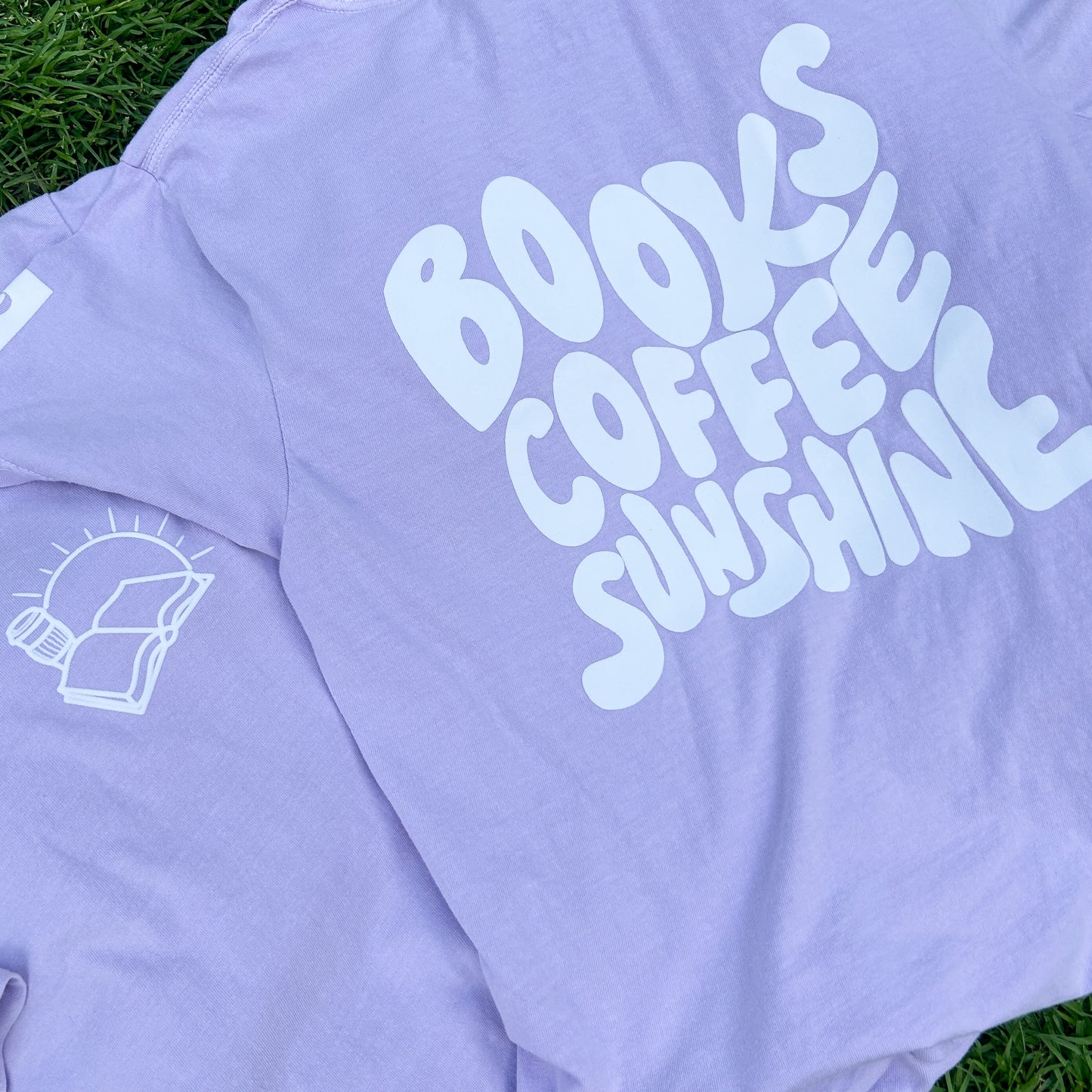 The Books Coffee Sunshine Tee