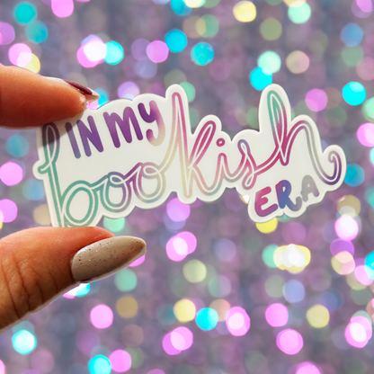 The Bookish Era Sticker