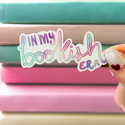 The Bookish Era Sticker