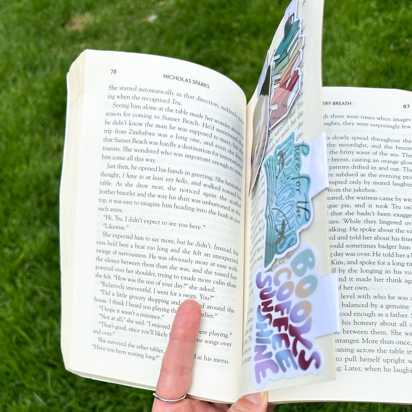 The Book Stack Bookmark