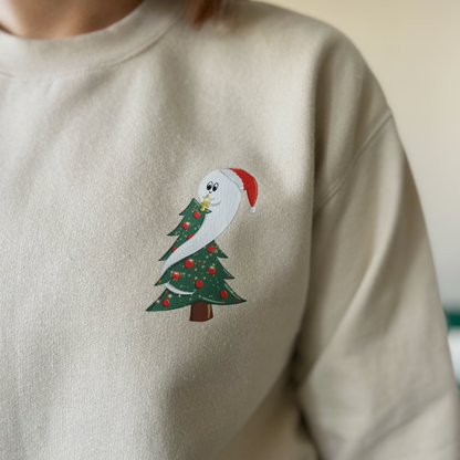 The Christmas Ghost Crew Sweatshirt