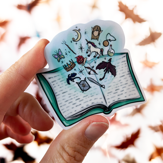 The Fantasy Book Sticker