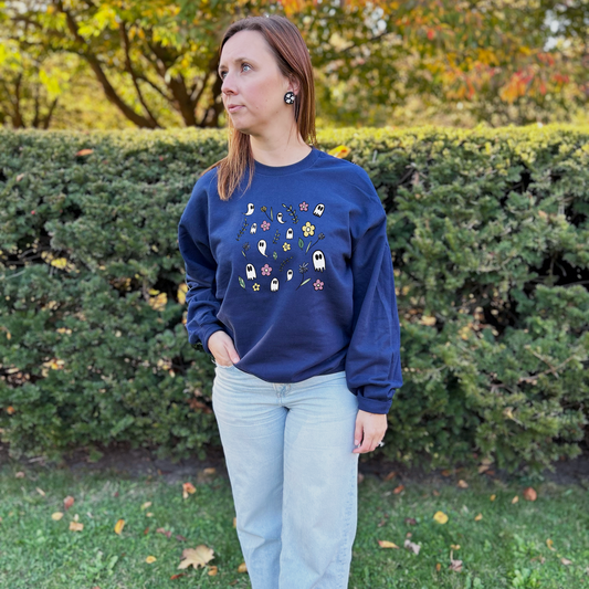 The Flowers & Ghosts Crew Sweatshirt