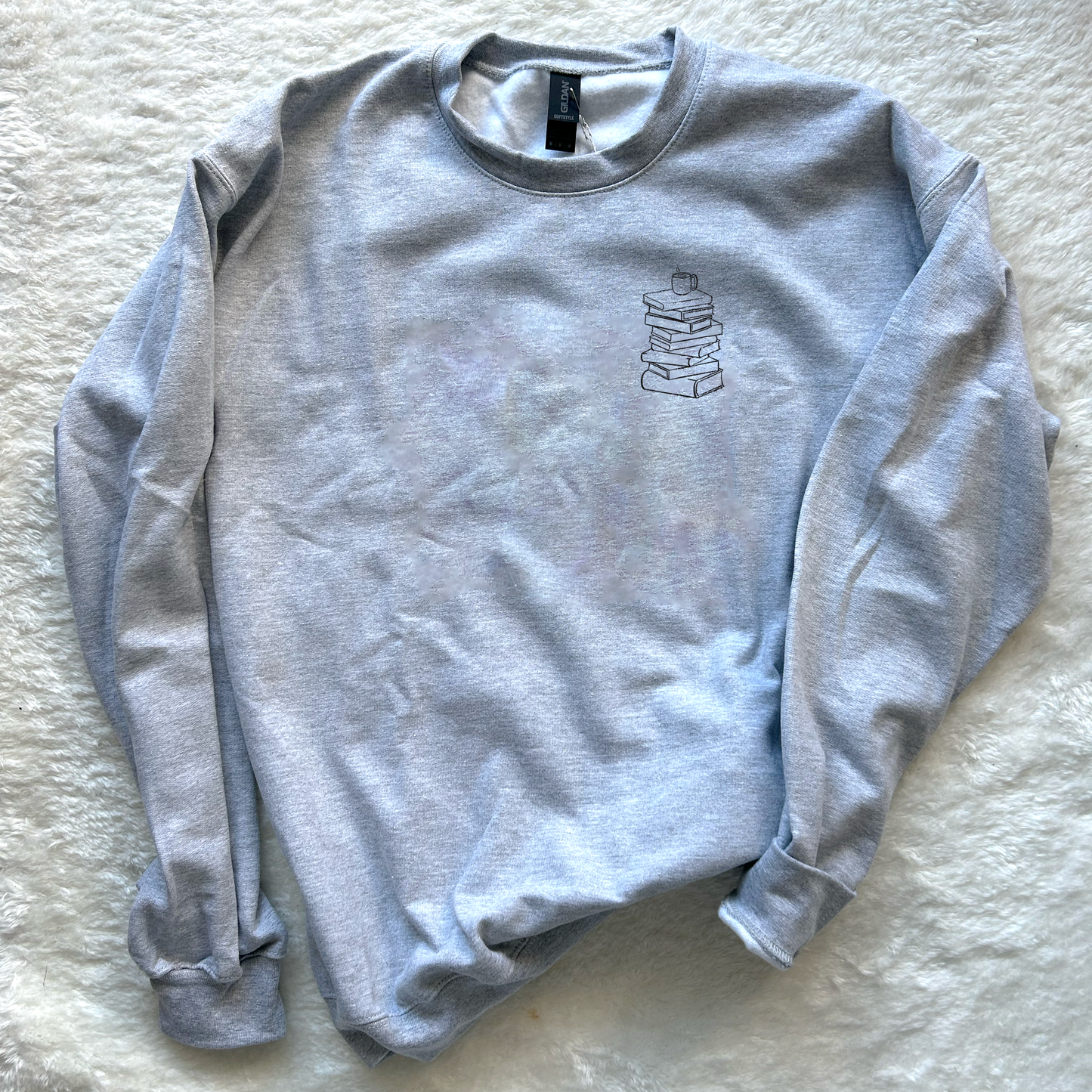 The Book Stack Crew Sweatshirt