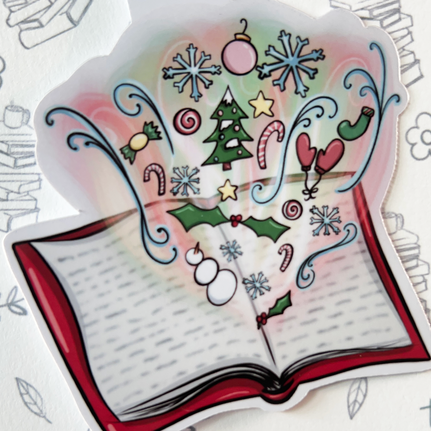 The Holiday Magnetic Bookmark