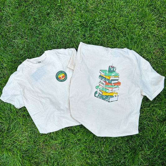 The Pb Post Book Stack Tee