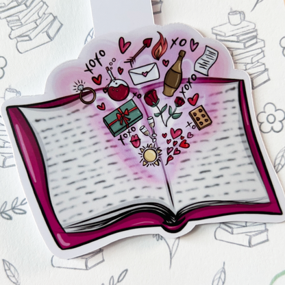 The Romance Magnetic Bookmark