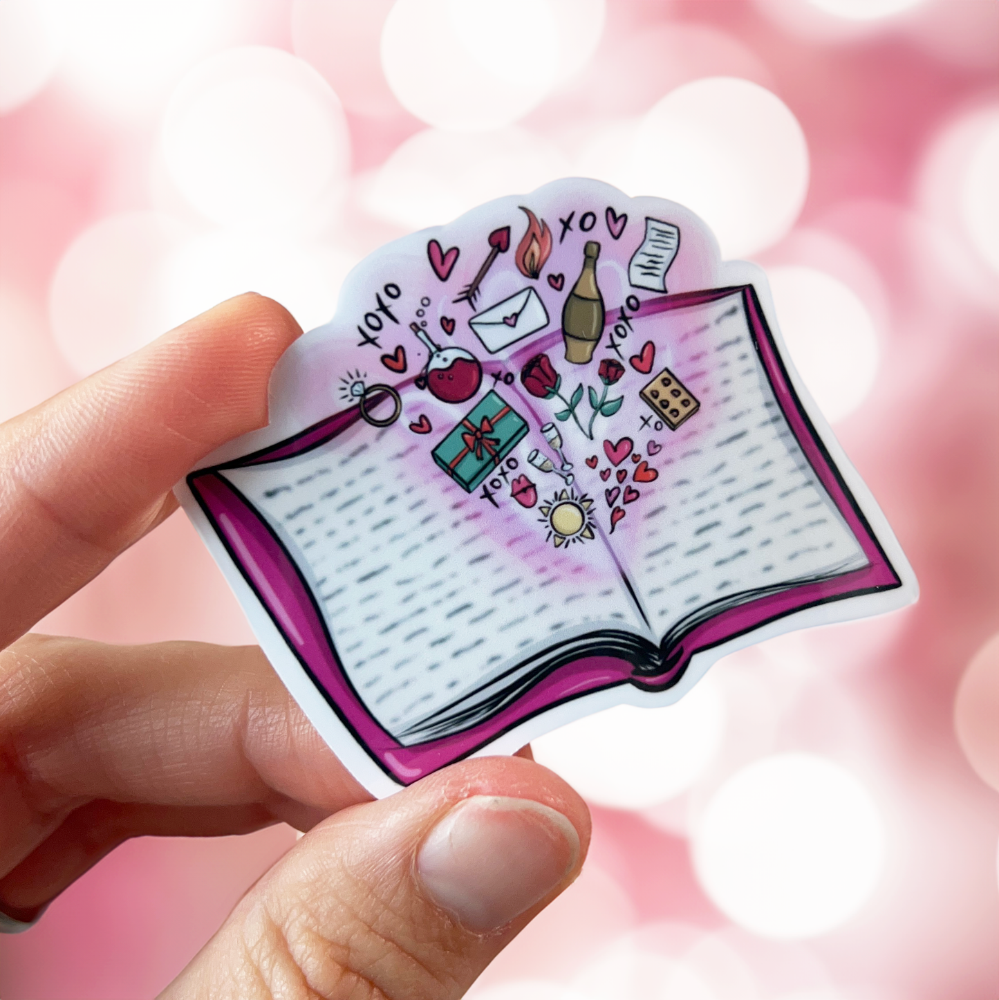 The Romance Book Sticker