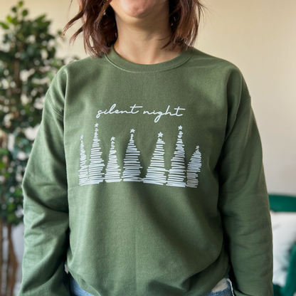 The Silent Night Crew Sweatshirt