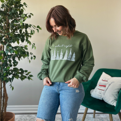 The Silent Night Crew Sweatshirt