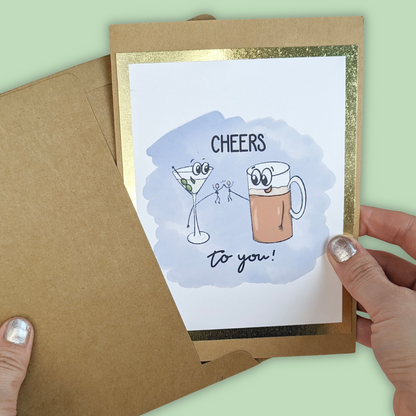 The Cheers To You Card