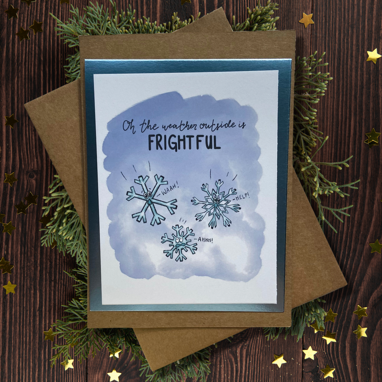 The Frightful Weather Christmas Card