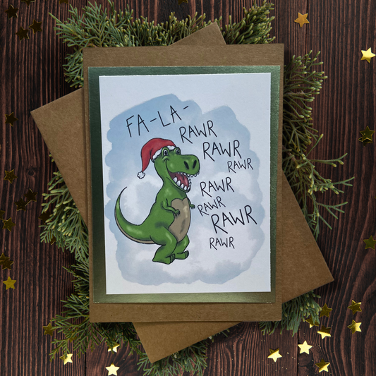 The T-Rex Christmas Card