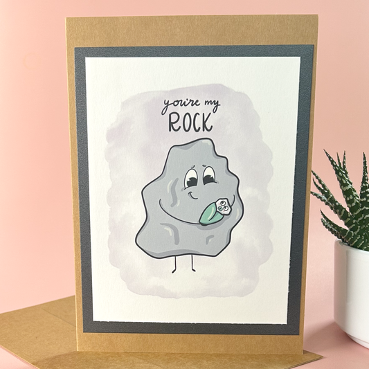 You're My Rock Card