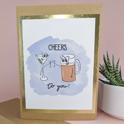 The Cheers To You Card